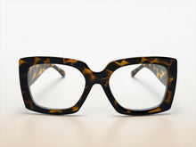Oversized Classic Vintage Retro Style Clear Lens EYEGLASSES Thick Square Tortoise Frame 81218