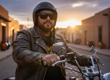 Classic Hardcore Biker Gangster Shield Style LOCS SUNGLASSES Large Black Frame - Dark Lens 91324