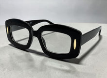 Classy Elegant Modern Retro Style Clear Lens EYEGLASSES Thick Black Optical Frame 24020
