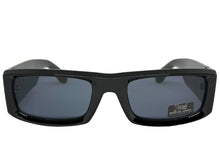 Classic Hardcore Biker Gangster Style LOCS SUNGLASSES Large Thick Black Frame - Dark Lens 91335