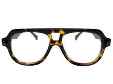 Oversized Classic Vintage Retro Hip Hop Style Clear Lens EYEGLASSES Large Tortoise Frame 3956