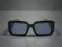 Classic Hardcore Biker Gangster Style LOCS SUNGLASSES Large Thick Black Frame - Dark Lens 91336