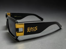 Classic Hardcore Biker Gangster Style LOCS SUNGLASSES Large Thick Black Frame - Dark Lens 91336