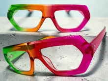 Classy Elegant Modern Retro Style Clear Lens EYEGLASSES Thick Geometric Optical Frame 6191