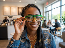 Classy Elegant Modern Retro Style Clear Lens EYEGLASSES Thick Geometric Optical Frame 6191