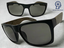 Classic Sporty Hardcore Biker Style SUNGLASSES Square Black Frame Ideal for Big Heads 540987