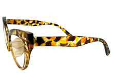 Classic Elegant Vintage Retro Cat Eye Style READING GLASSES READERS Leopard Frame +1.50