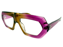Classy Elegant Modern Retro Style Clear Lens EYEGLASSES Thick Geometric Optical Frame 6191