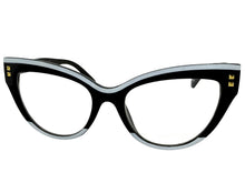 Classic Elegant Vintage Retro Cat Eye Style READING GLASSES READERS Black Frame +2.50