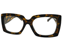 Oversized Classic Vintage Retro Style Clear Lens EYEGLASSES Thick Square Tortoise Frame 81218