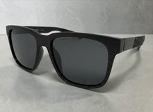 Classic Sporty Driving Fishing POLARIZED SUNGLASSES Large Black Frame - Dark Lens 9086