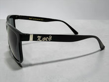 Classic Hardcore Biker Gangster Style LOCS SUNGLASSES Square Black Frame - Dark Lens 91295