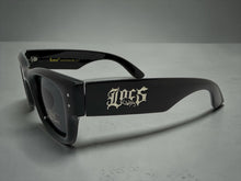 Classic Hardcore Biker Gangster Style LOCS SUNGLASSES Large Super Thick Black Frame - Dark Lens 91243