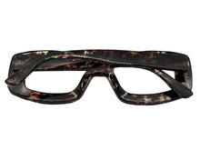 Classy Elegant Modern Retro Style Clear Lens EYEGLASSES Thick Marble Optical Frame 24020