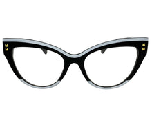 Classic Elegant Vintage Retro Cat Eye Style READING GLASSES READERS Black Frame +2.50