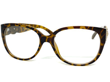Oversized Vintage Retro Style Clear Lens EYEGLASSES Large Leopard Optical Frame - RX Capable 5356