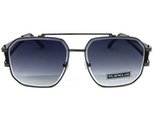 Classic Vintage Retro Hip Hop Aviator Style SUNGLASSES Gunmetal Frame 5509