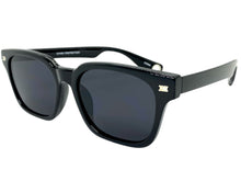 Classic Hardcore Vintage Retro Style SUNGLASSES Black Frame Dark Lens 80814