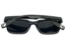 Classic Hardcore Vintage Retro Style SUNGLASSES Black Frame Dark Lens 80814