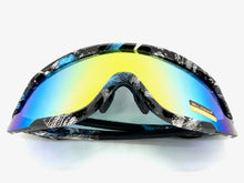 Oversized Retro Sporty Wrap Around Style SUNGLASSES Large Frame 3669