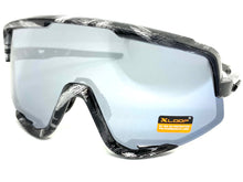 Oversized Retro Sporty Wrap Around Style SUNGLASSES Large Frame 3669