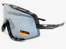 Oversized Retro Sporty Wrap Around Style SUNGLASSES Large Frame 3669