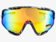 Oversized Retro Sporty Wrap Around Style SUNGLASSES Large Frame 3669