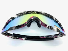 Oversized Retro Sporty Wrap Around Style SUNGLASSES Large Frame 3669