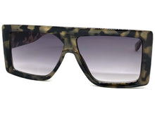 Classic Vintage Retro Style SUNGLASSES Thick Square Gray Tortoise Frame 1144