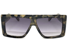 Classic Vintage Retro Style SUNGLASSES Thick Square Gray Tortoise Frame 1144