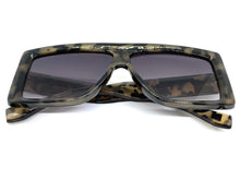 Classic Vintage Retro Style SUNGLASSES Thick Square Gray Tortoise Frame 1144