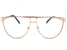 Classic Vintage Retro Style Clear Lens EYEGLASSES Rose Gold Frame 163889