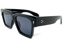 Oversized Classic Vintage Retro Style SUNGLASSES Large Thick Square Black Frame 59294