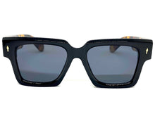 Oversized Classic Vintage Retro Style SUNGLASSES Large Thick Square Black Frame 59294