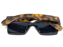 Oversized Classic Vintage Retro Style SUNGLASSES Large Thick Square Black Frame 59294