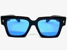Oversized Classic Vintage Retro Style SUNGLASSES Large Thick Square Black Frame 59294