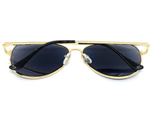 Classic Vintage Retro Aviator Style READING SUNGLASSES READERS Gold Frame Lens Strength +2.00
