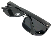 Classic Vintage Retro Style SUNGLASSES Square Black Frame 4438