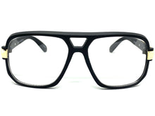 Classic Vintage Retro Hip Hop Rapper Style Clear Lens EYEGLASSES Square Black Frame 9763
