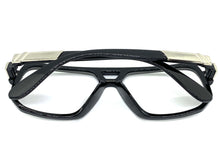 Classic Vintage Retro Hip Hop Rapper Style Clear Lens EYEGLASSES Square Black Frame 9763