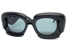 Oversized Exaggerated Classic Vintage Retro Bubble Style SUNGLASSES Large Thick Black Frame 2138