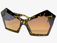 Oversized Vintage Retro Cat Eye Style SUNGLASSES Large Tortoise Frame E1877