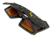 Oversized Vintage Retro Cat Eye Style SUNGLASSES Large Tortoise Frame E1877