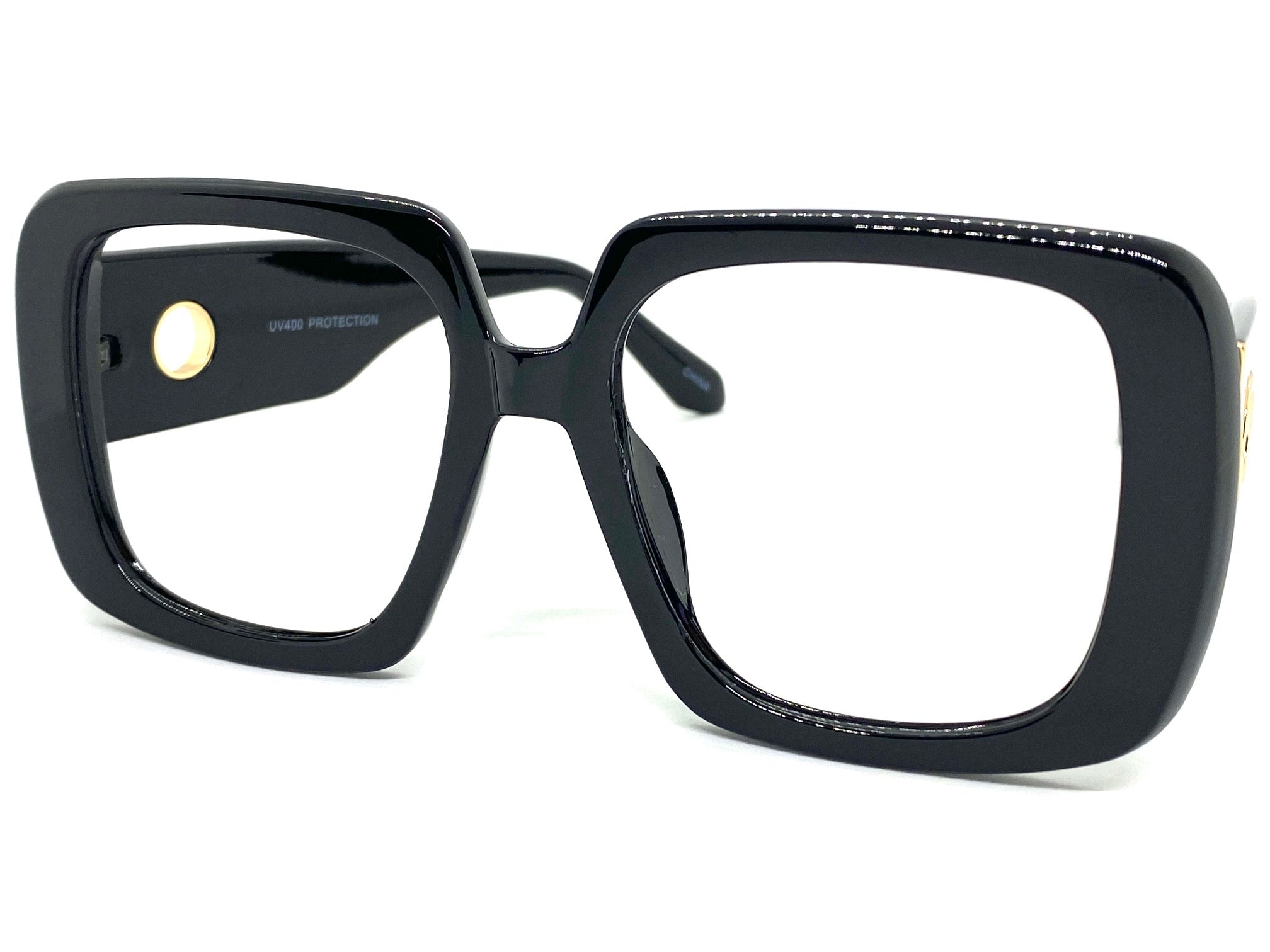 Colorful Oversized Square Optical Eyeglasses Frames Vintage