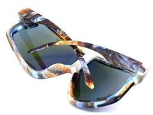 Oversized Retro Sporty Wrap Around Style SUNGLASSES Large Graffiti Frame 5304