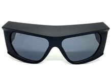 Oversized Modern Retro Raver Party SUNGLASSES Large Thick Black Frame 1215