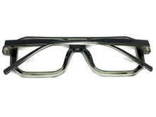 Classic Vintage Retro Aviarot Style Clear Lens EYEGLASSES Square Black Frame 81182