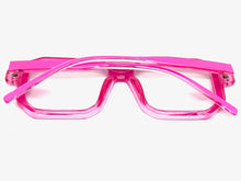 Classic Vintage Retro Aviarot Style Clear Lens EYEGLASSES Square Pink Frame 81182