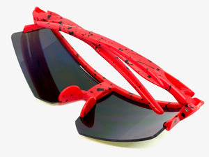 Kids Boys or Girls Retro Sporty Baseball Cycling Wrap Around Style SUNGLASSES Ages 6-12