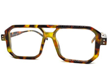 Classic Vintage Retro Aviarot Style Clear Lens EYEGLASSES Square Tortoise Frame 81182